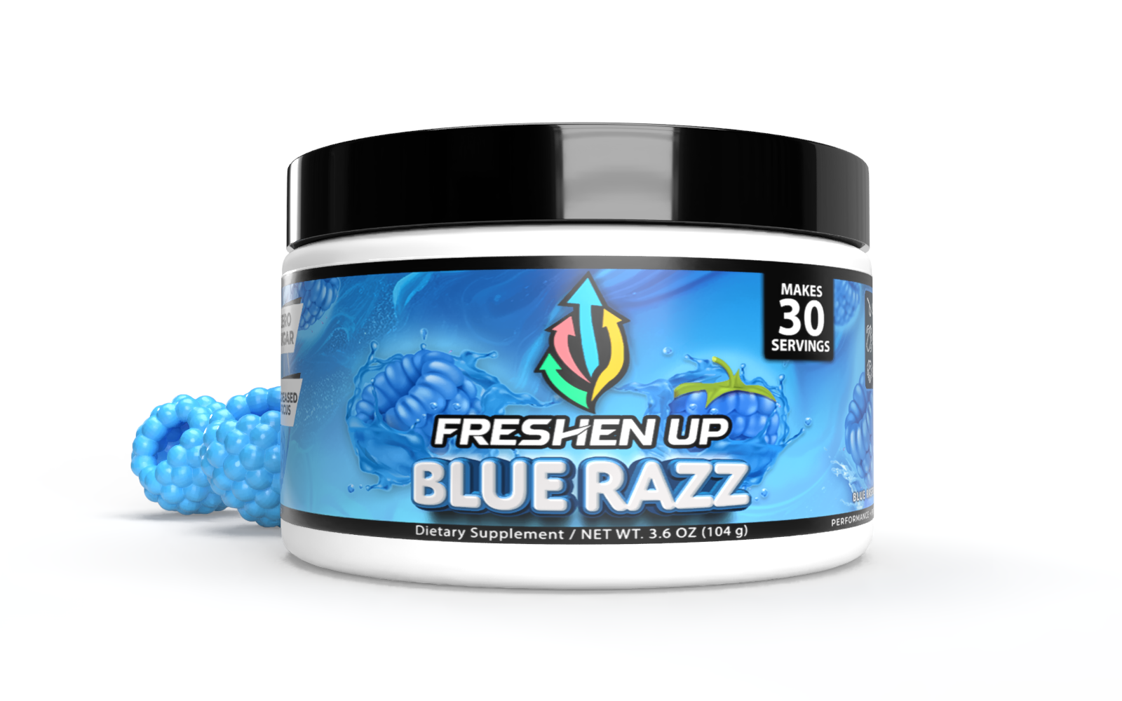 Blue Razz — Freshen Up Hydration